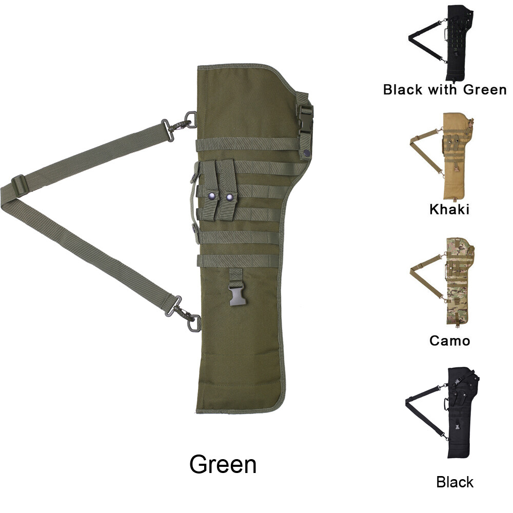 Tactical Rifle Scabbard Military Holster Gun Protection Carrier Shotgun Bag