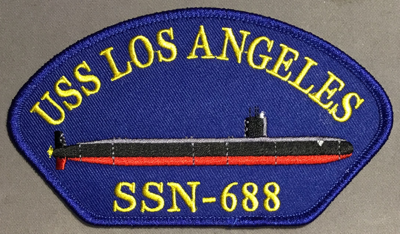 USN Navy USS Los Angeles submarine patch
