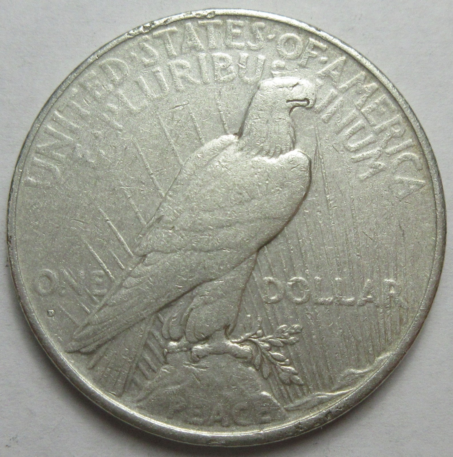 1934-D Silver Peace Dollar -VF- (#1219o)