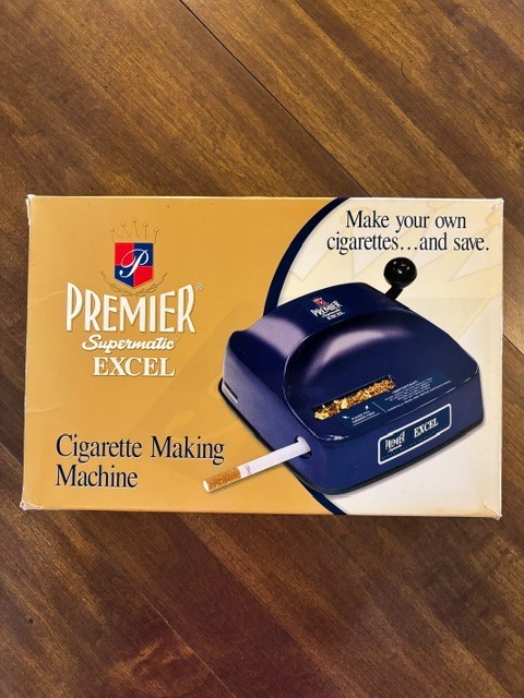 Premier Supermatic Excel Cigarette Machine Pre Owned
