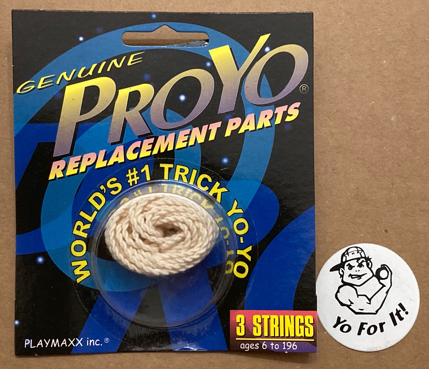 Vintage ProYo Playmaxx Replacement String 3 Pack NOS