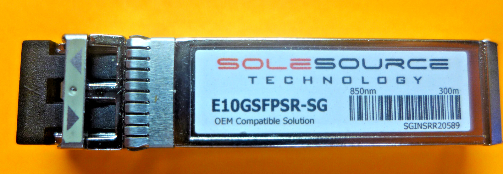 SoleSource E10GSFPSR-SG SFP+transceiver 10Gb OEM Compatible Solution