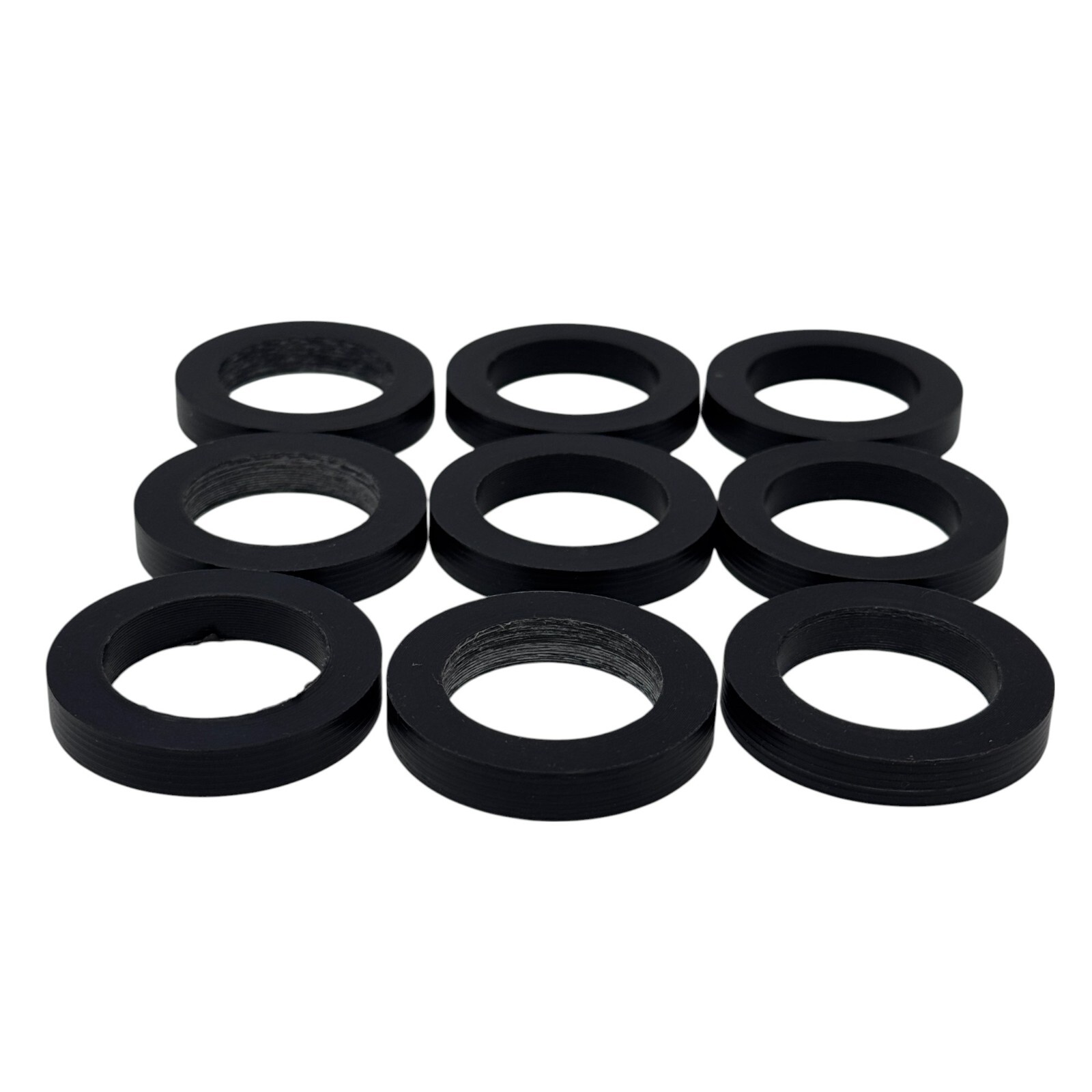 Lot of 9 – Braun 995‑0320 UHMW Spacer Rings – OEM Vertical Channel Parts