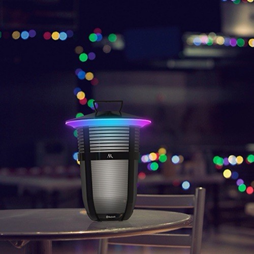 AR Santa Clara Indoor / Outdoor Wireless Bluetooth Stereo Speaker with RGB LEDs