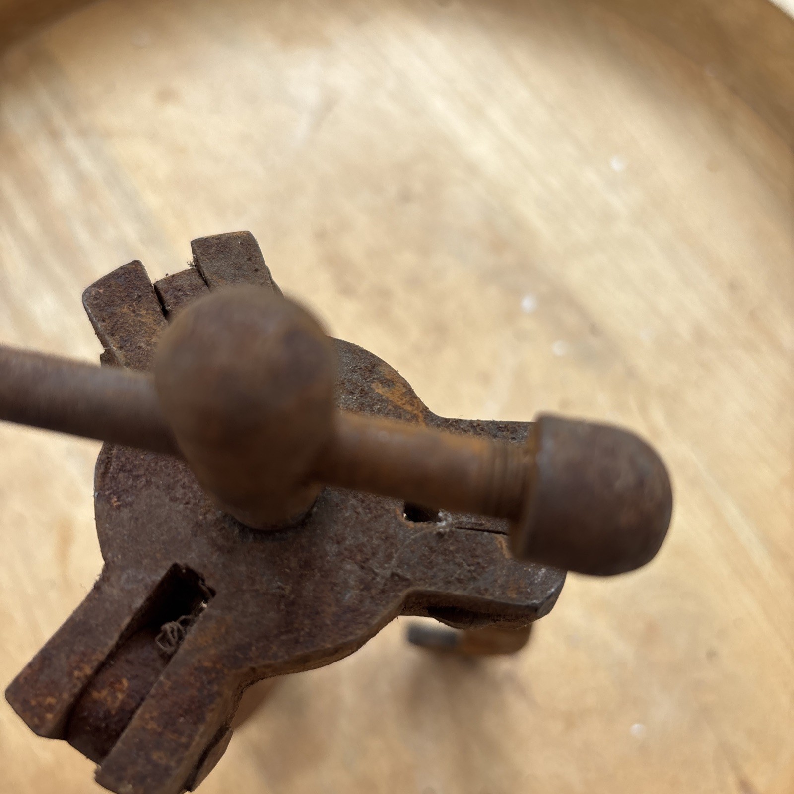 Vintage Bearing Puller Mechanical Tool