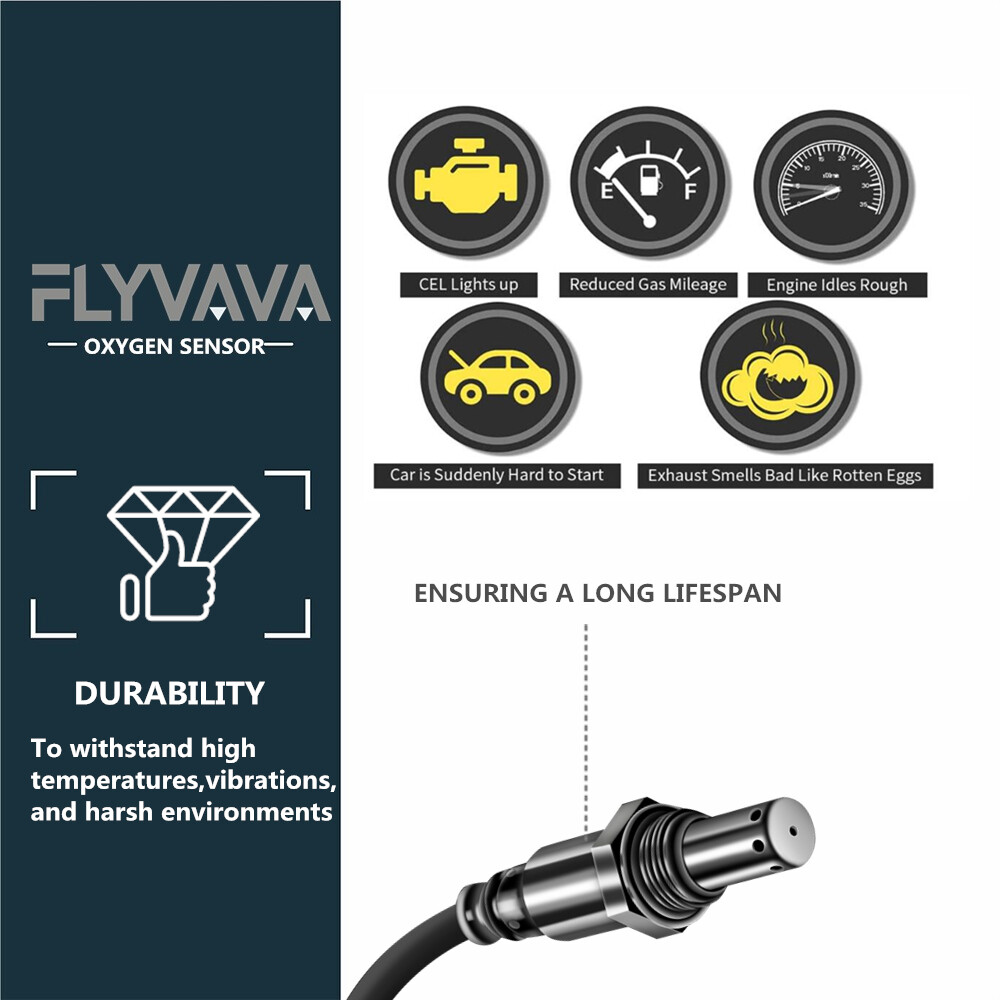 2PCS O2 Lambda Oxygen Sensors Upstream & Downstream For Nissan Sentra 03-06 1.8L