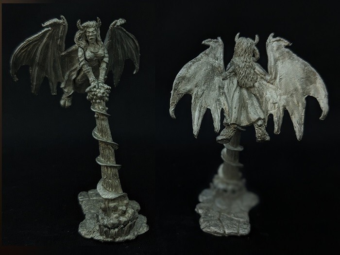 Goodman Games Dungeon Crawl Classics Chalychia the Devil Lich Flying Miniature