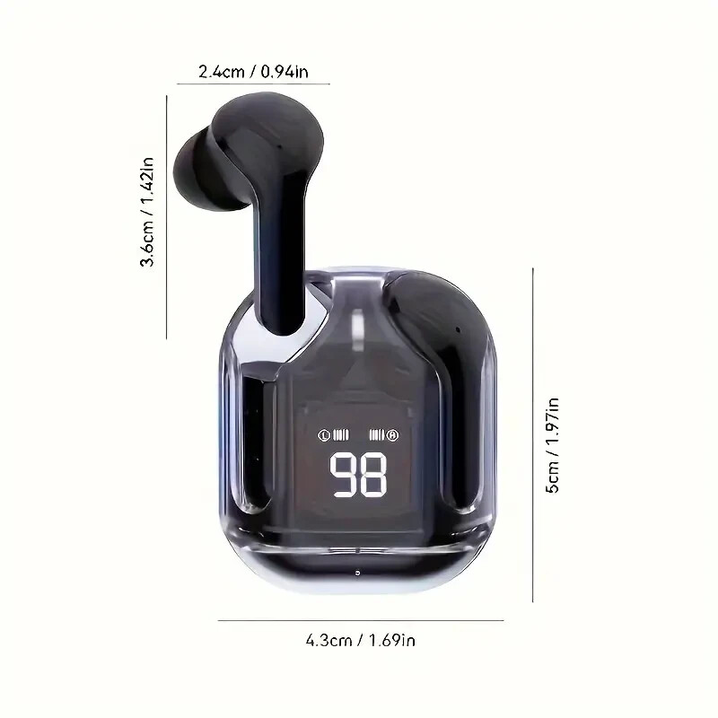 Wireless Headphones with Silicone Case
