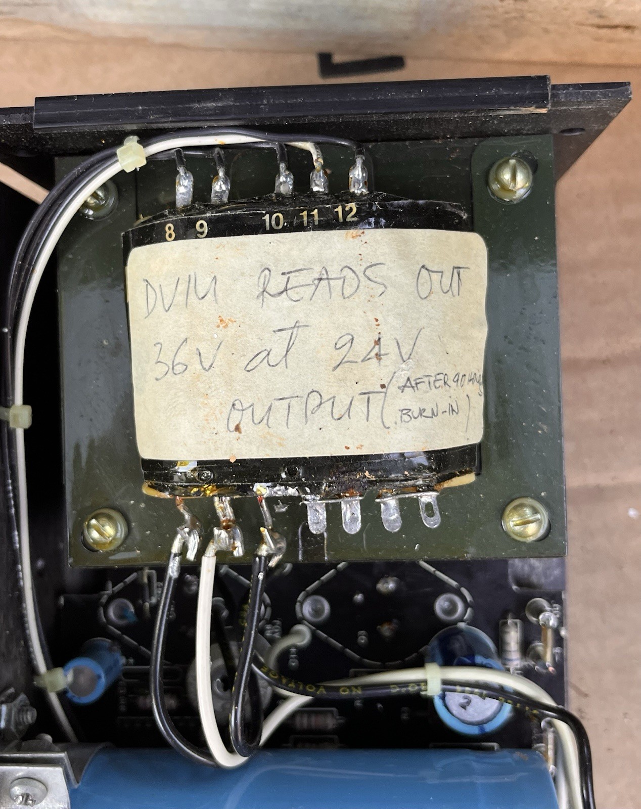 Microcomputer PowerDisk Drive Series Model FTCC524 Linear Power Supply Untested