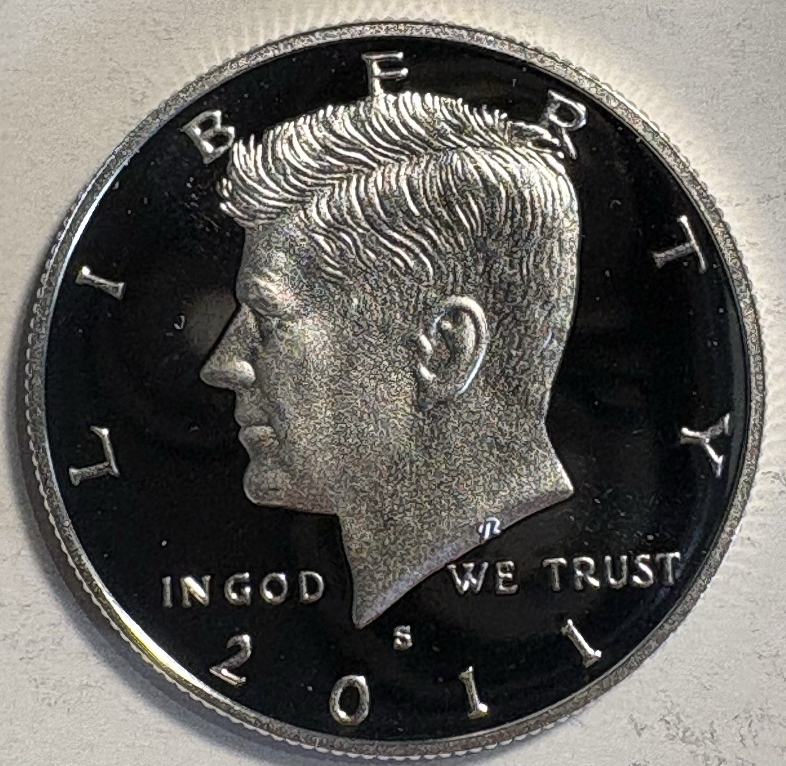 2011-S Silver Kennedy Half Dollar Proof 90% Silver .900 Fine