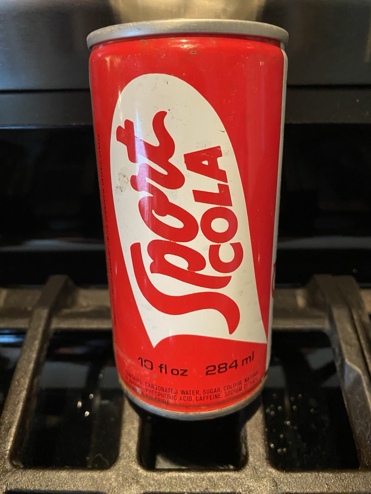 SPORT  COLA SODA 🥤 CAN 284ml S/S ELUSIVE Montreal, Canada 🇨🇦