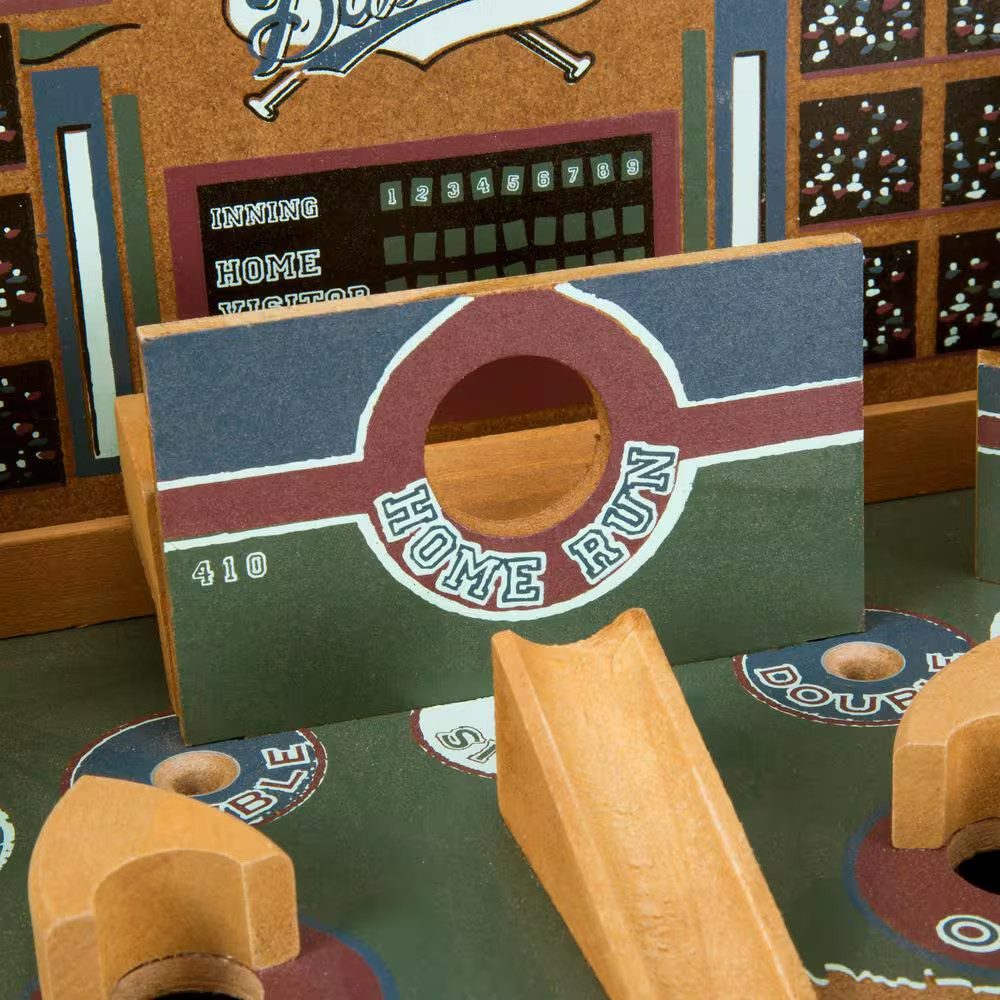 Tabletop Baseball Pinball Game