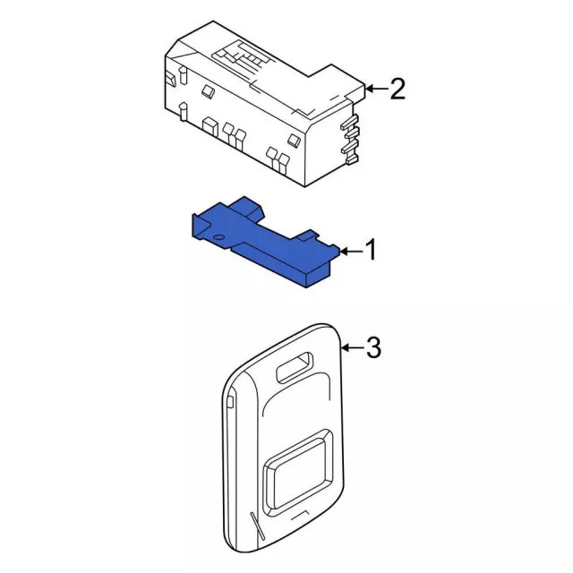 Genuine Ford Keyless Entry Antenna DS7Z-19D596-A