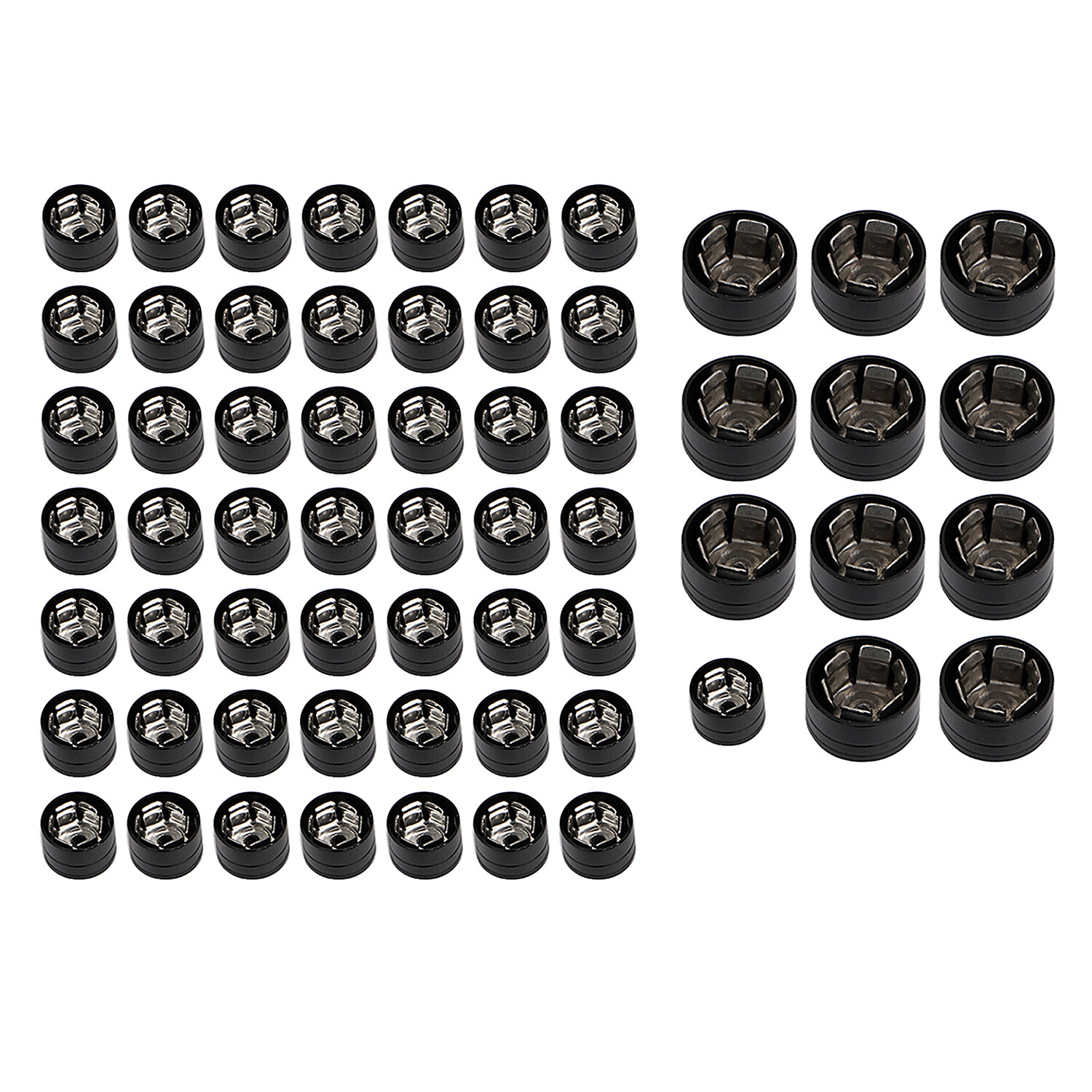 61pcs Engine Bolt Screws Covers Cap For Harley Heritage Softail Springer Fat Boy