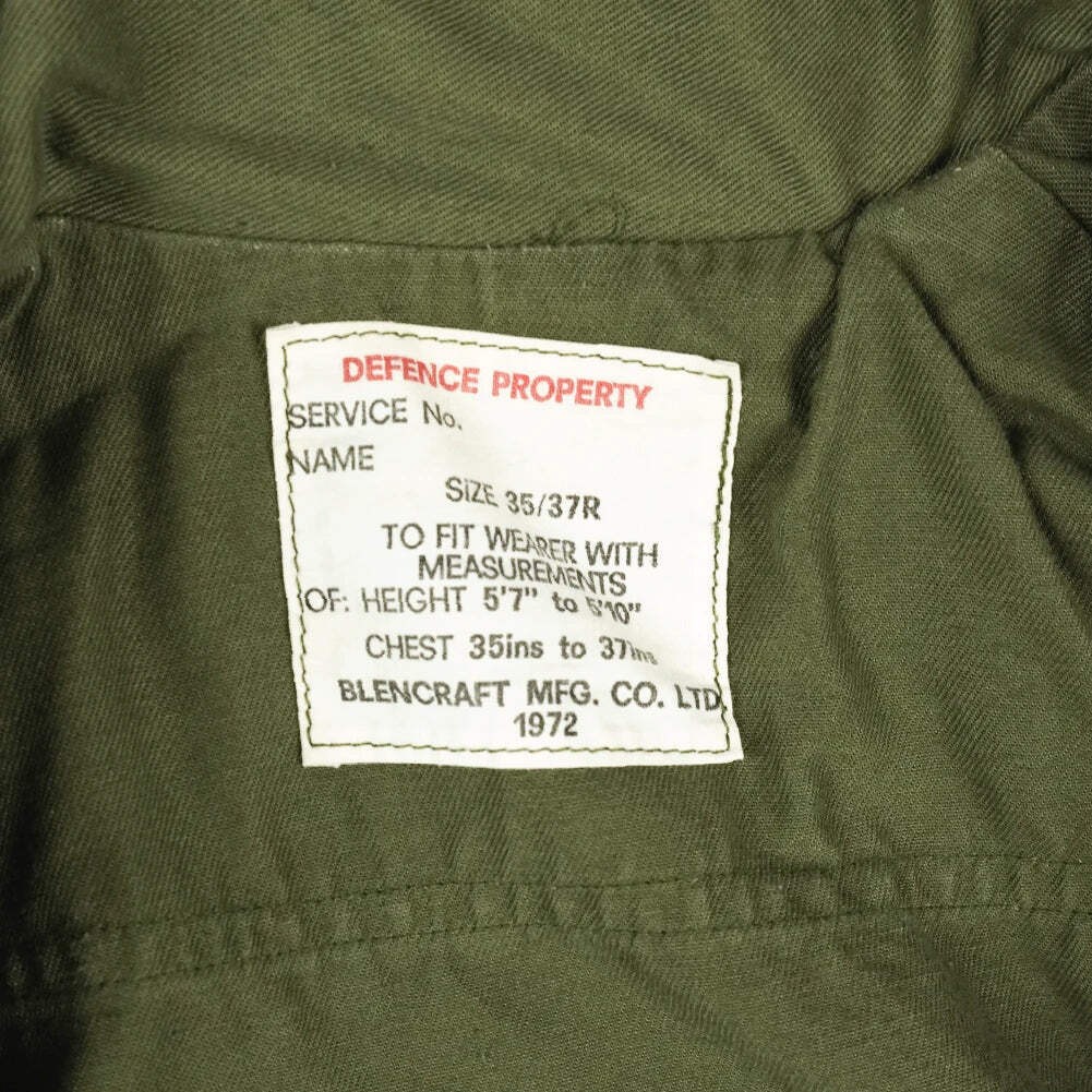 NZ Army 'Pixie' Jungle Shirt