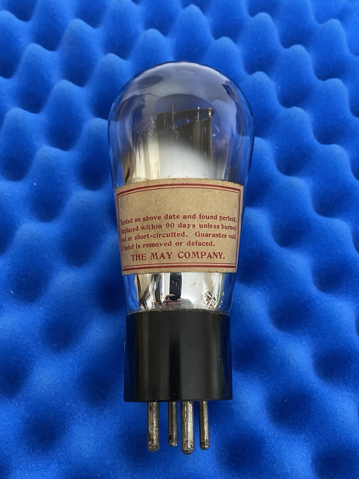 ONE May Company UX245 Vacuum Tube 245 Globe /Micromhos&mA Test LOW