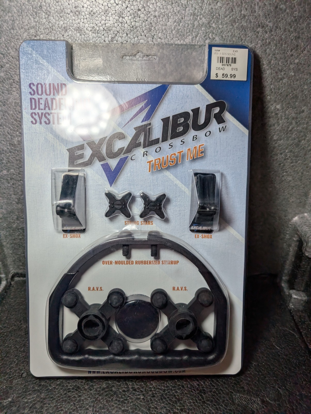 EXCALIBUR Crossbow Sound Deadening System SDS 95913 NOS