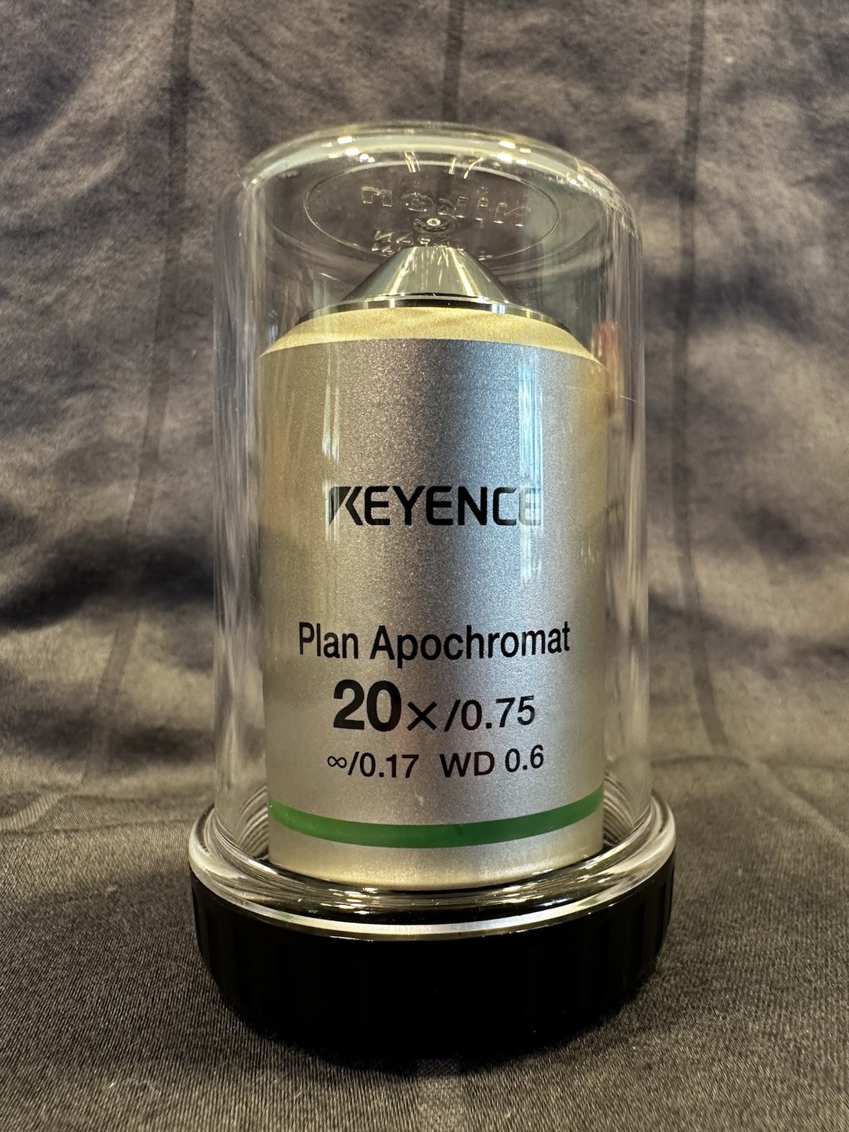 Keyence Plan Apochromat 20x/0.75 M25 Thread Size