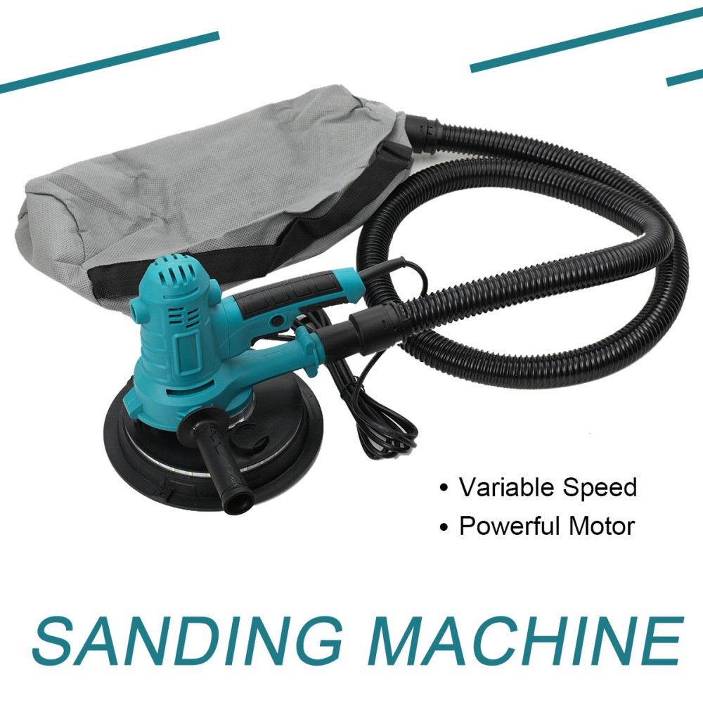 Drywall Sander Machine 500-2300RPM Variable Speed & Auto Vacuum 710W