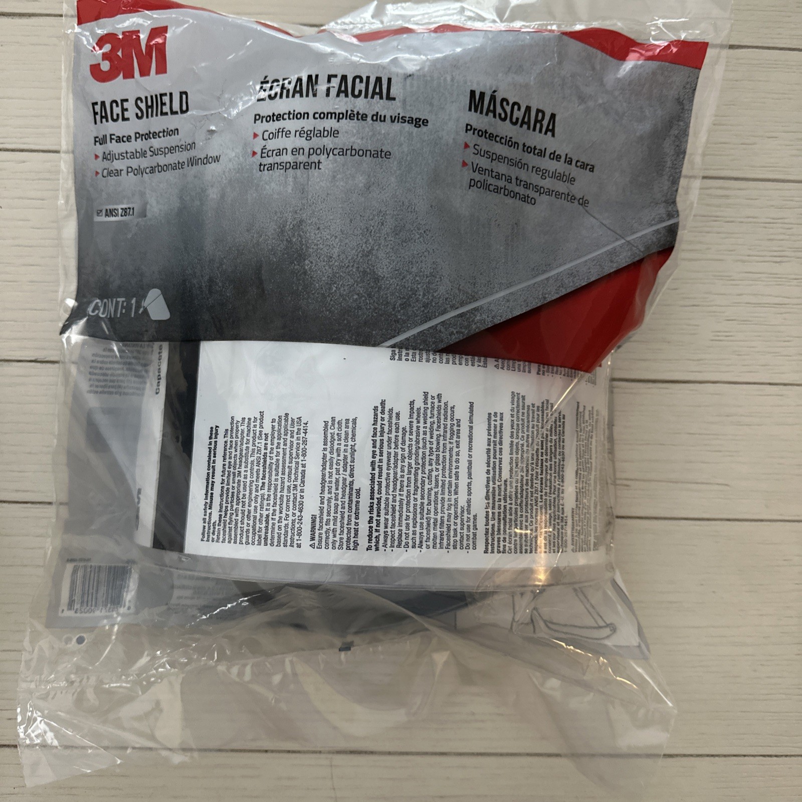 3M 90028H1-DC Professional Full Face Head Shield Multi-Purpose Painting Spray