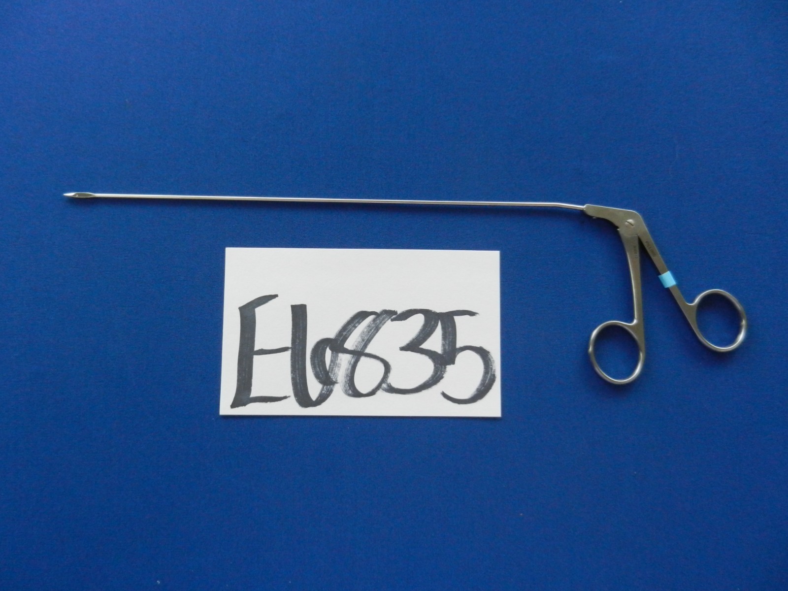 E6835 Pilling 506812 Feder Osoff Straight Vertical Micro Laryngeal Scissors 23cm