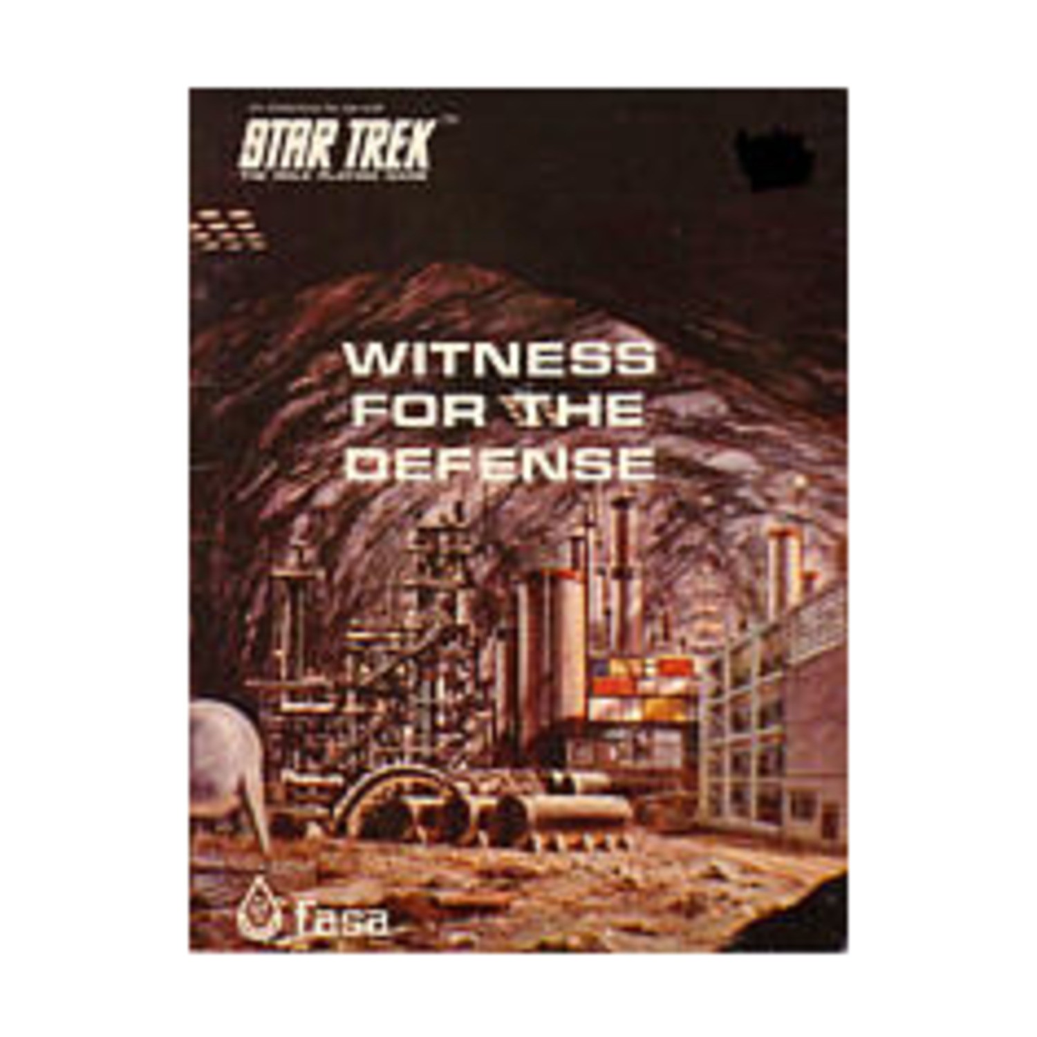 FASA Star Trek RPG Witness for the Defense VG+
