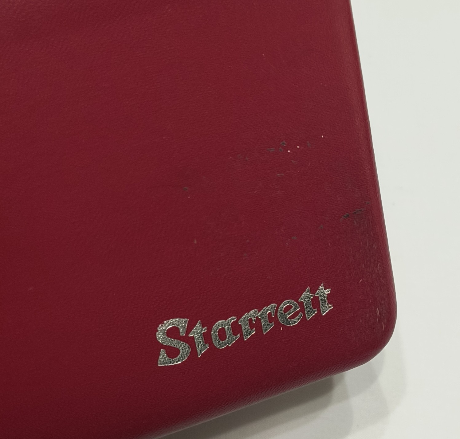 Starrett No. 708A Dial Test Indicator .0001" Made in USA with Case