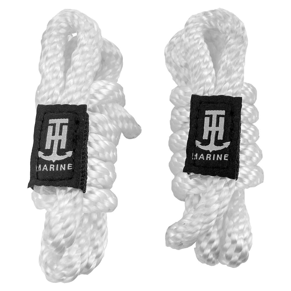 Set of 2 PP 5' Length 3/8" Thickness Boat Fender Line