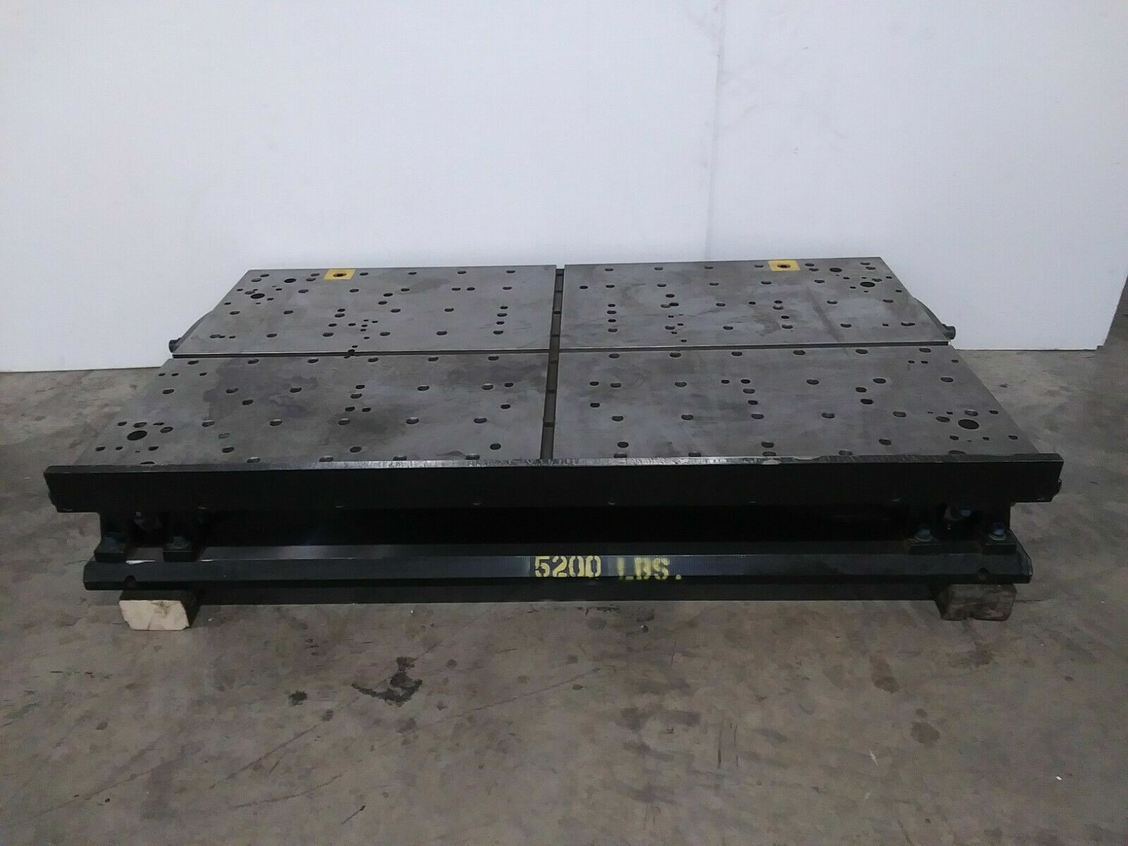 Sine Plate 47 1/2" x 77 7/8" Drilled and Tapped