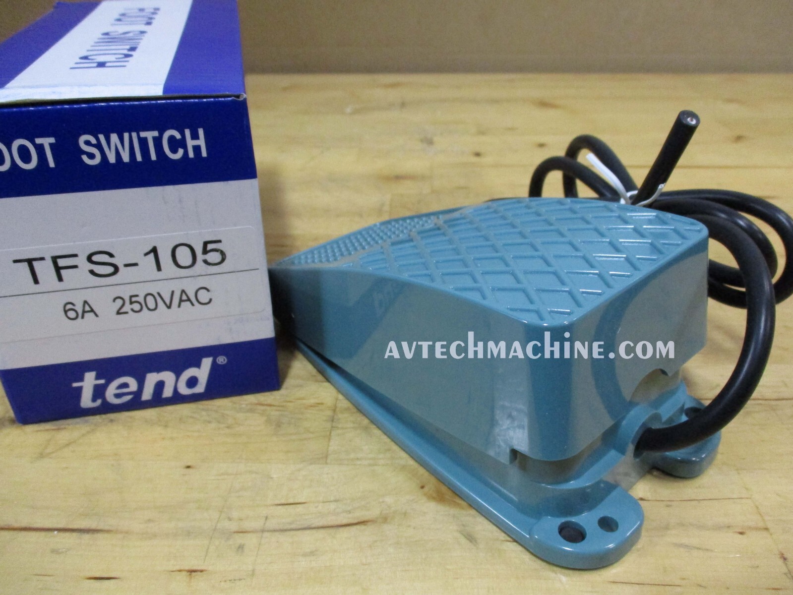 TFS-105 Tend Foot Pedal Switch Standard Type Alternate Action