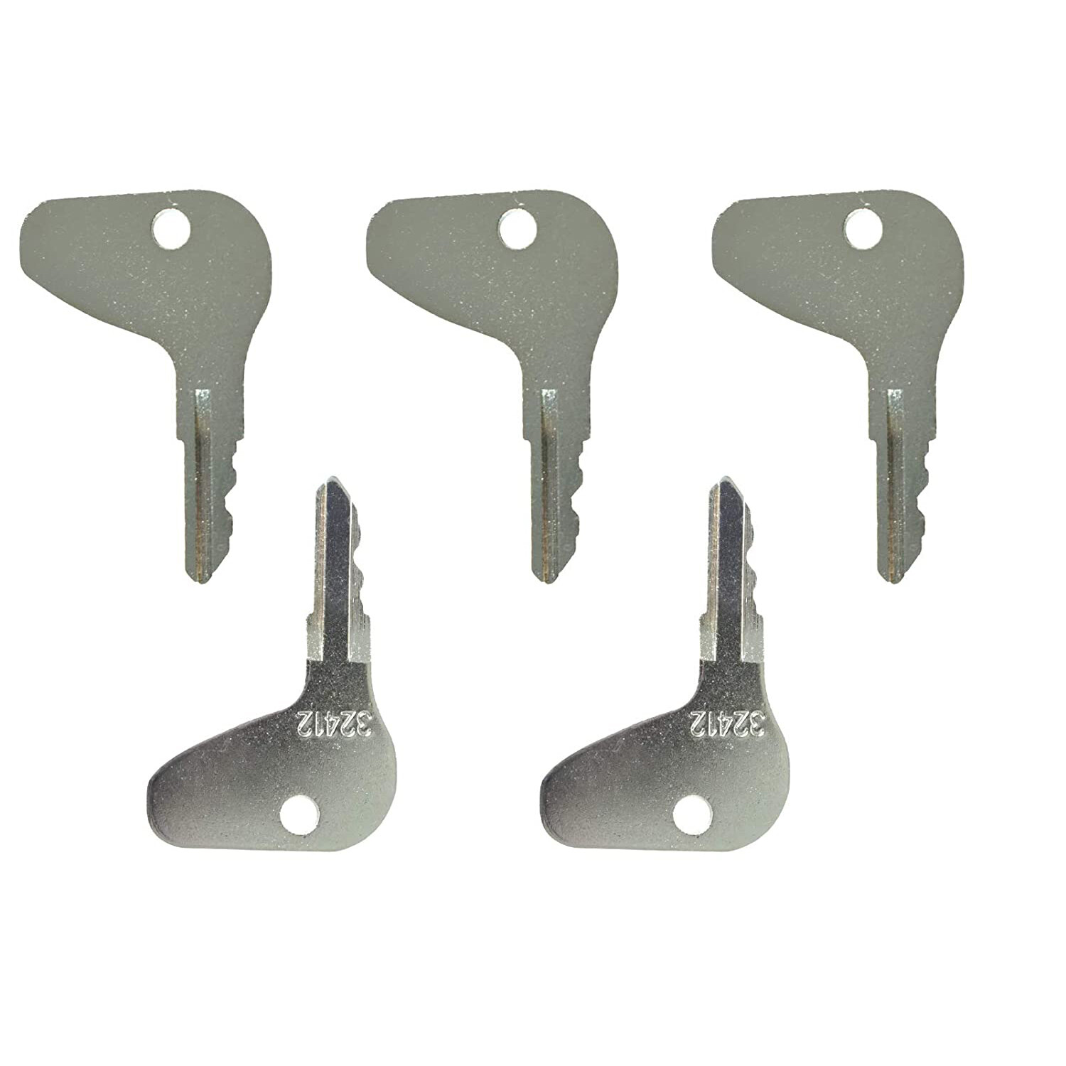 5Pcs Ignition Key H32412 35260-31852 For Kubota L G & M Series Tractors