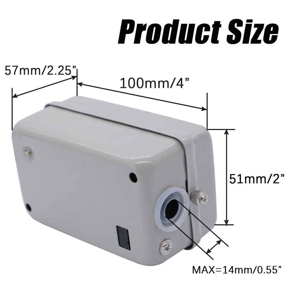 Home Switch On Off Start Stop Push Button Single Phase Motor Electric 220V /380V