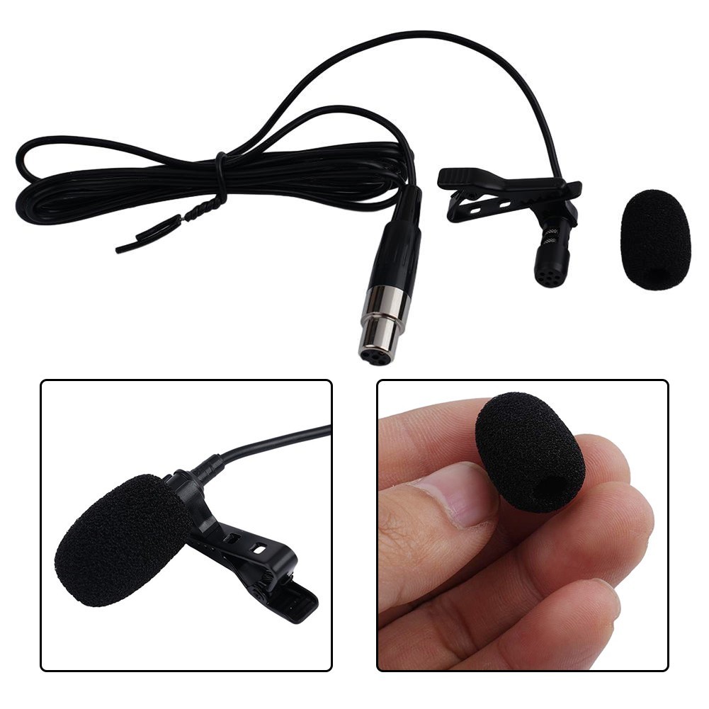 Brand New Lapel Microphone Lavalier Comfort Detachable For Wireless