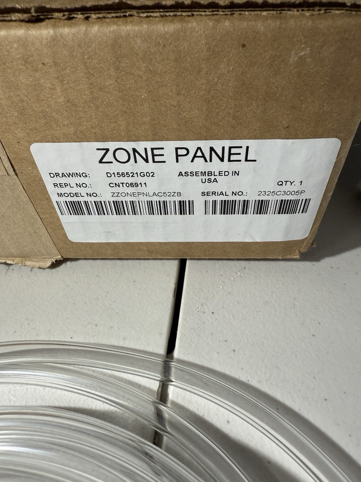 American Standard ZZONEPNLAC52ZB Zone Panel Sensor Kit - CNT06911