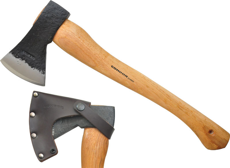 Condor Greenland Pattern Axe American Hickory w/ Leather Strap 61402 CTK4070C225