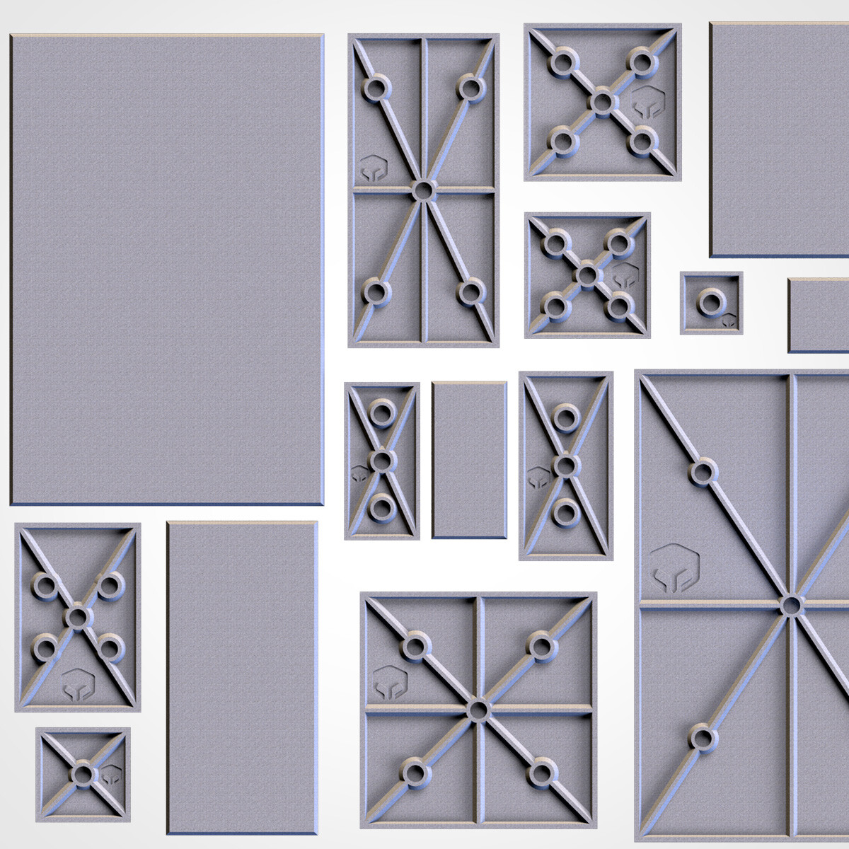 Blank Square Bases - Txarli Factory