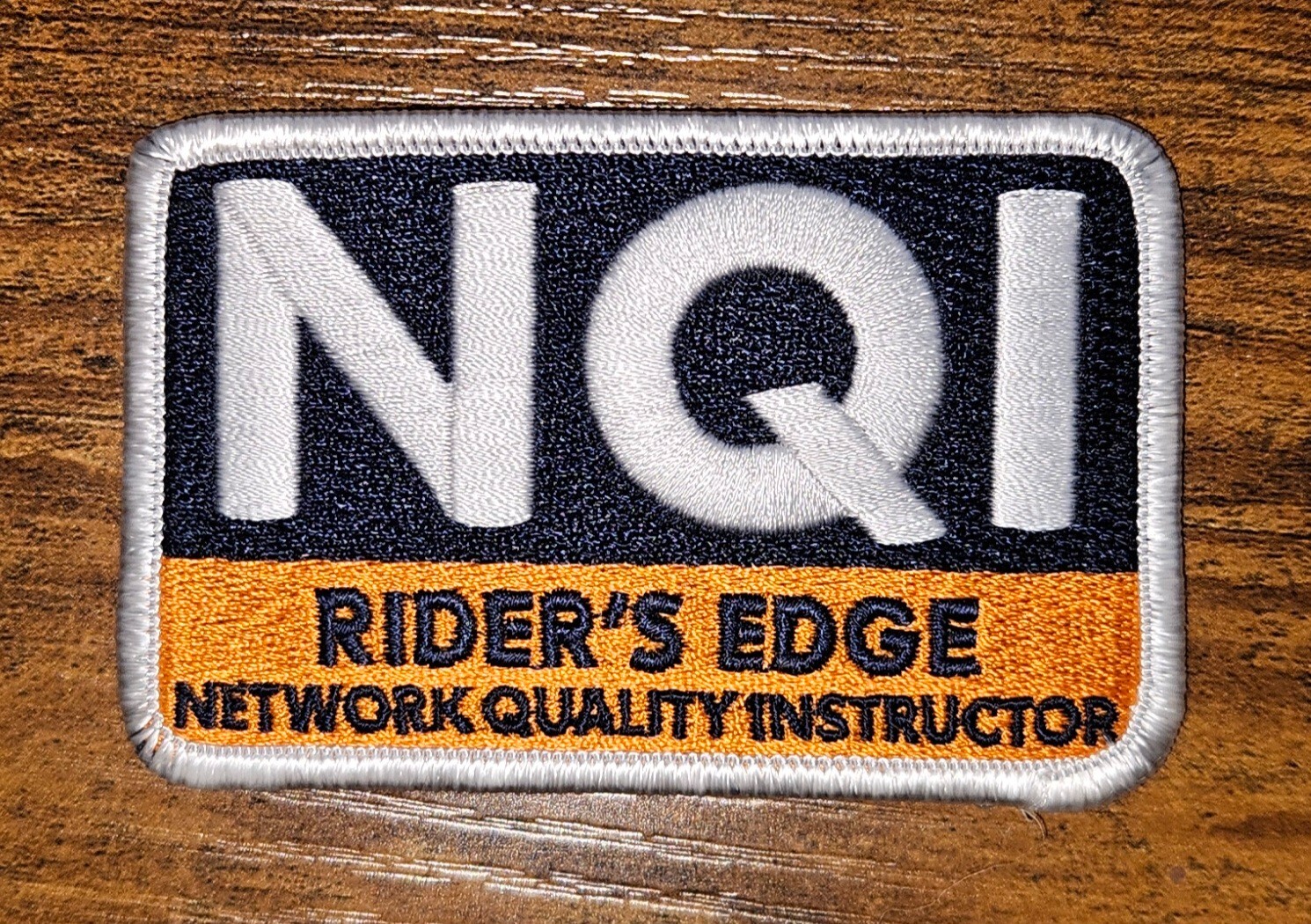 Riders Edge Academy of Motorcycling Network Quality Instructor Motorcycle Patch