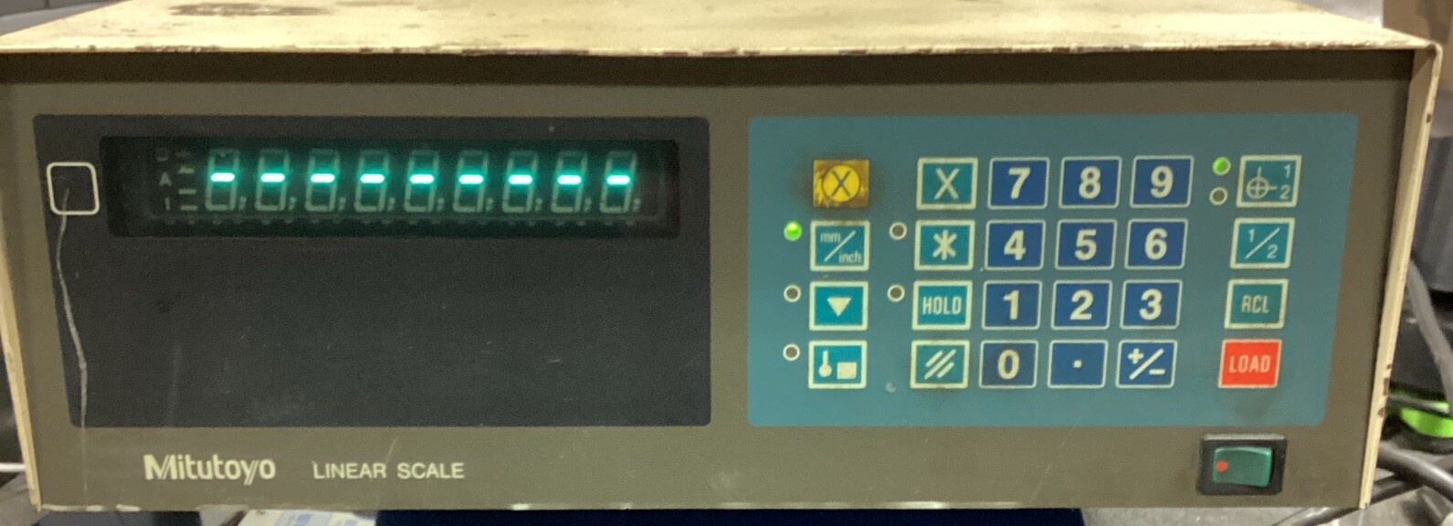 MITUTOYO PL-315L LINEAR SCALE 102-132V 0.5A 60HZ AC