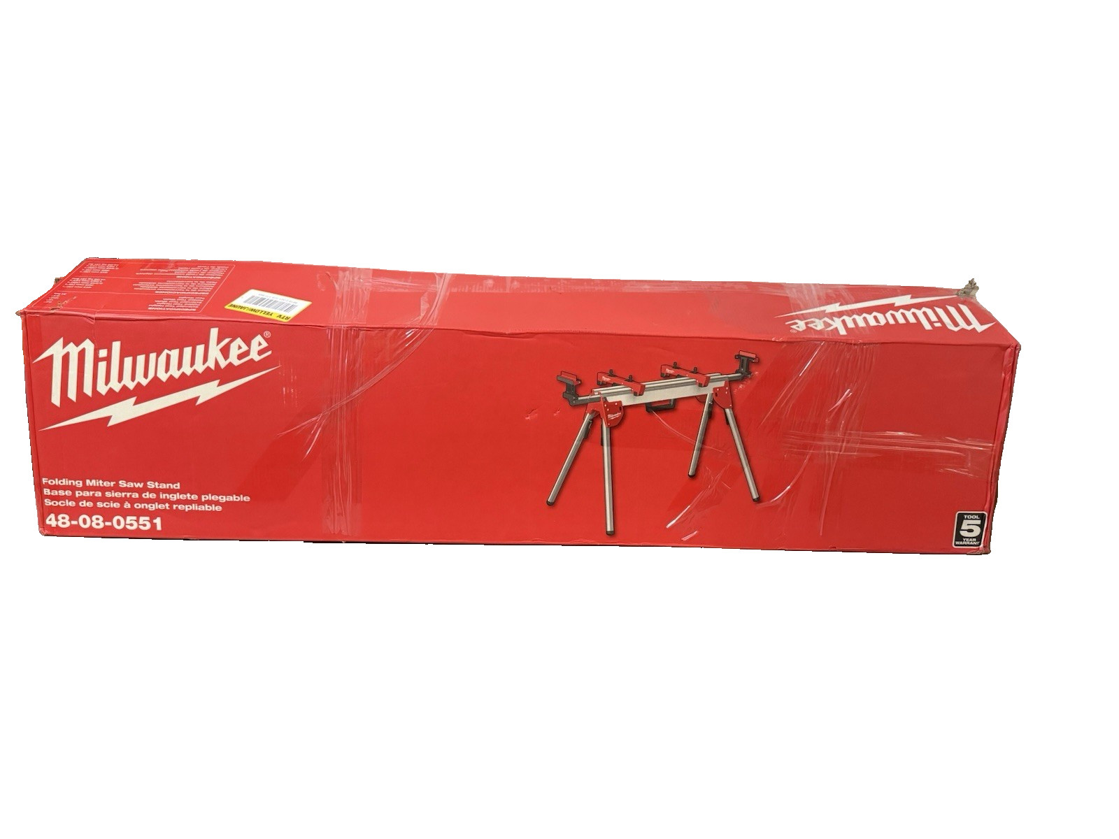 Milwaukee 48-08-0551 32" Lightweight Aluminum Compact Folding Miter Saw Stand