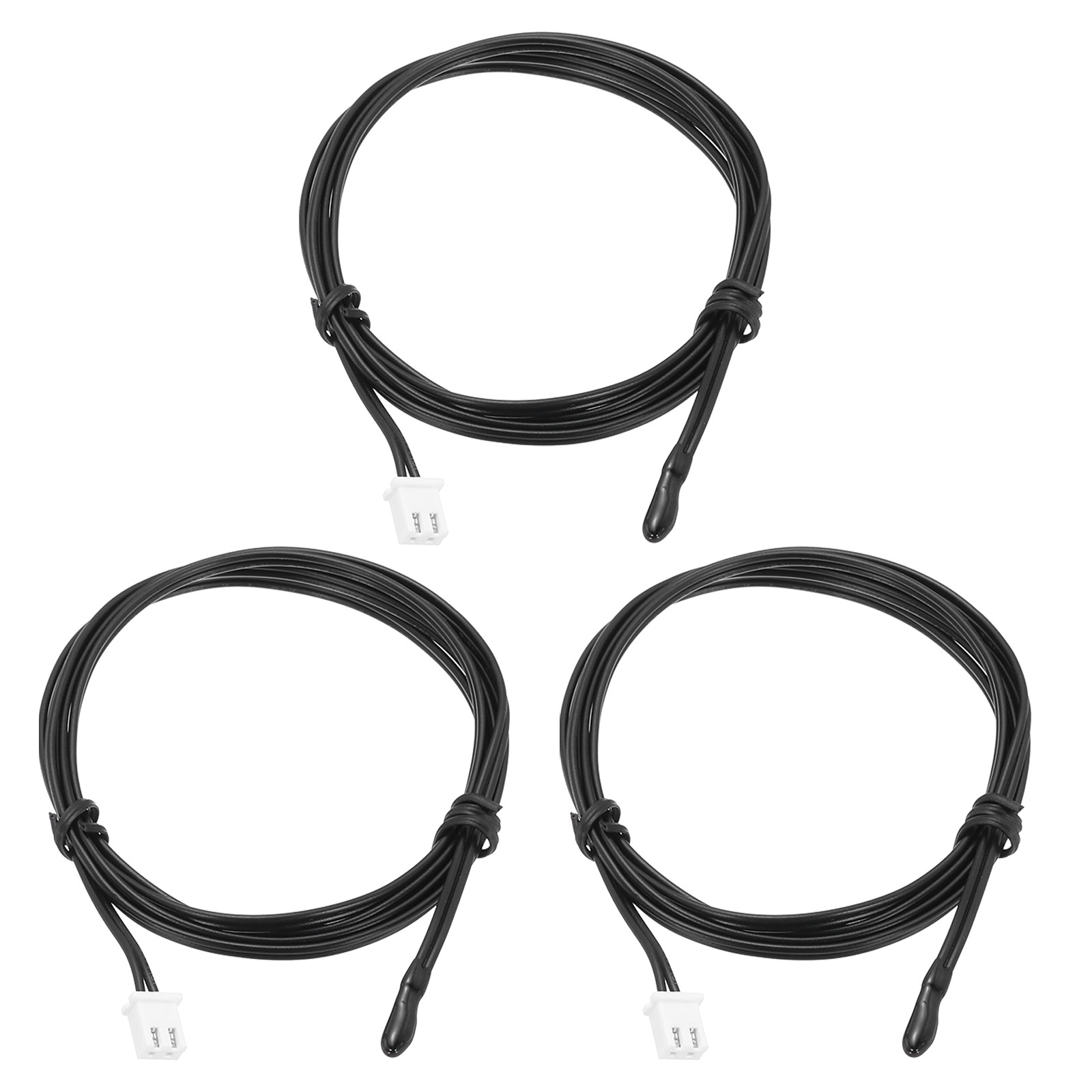 3 Pcs 10K NTC Thermal Sensor Probe,Epoxy Temp Sensor Probe 39.4 Inch