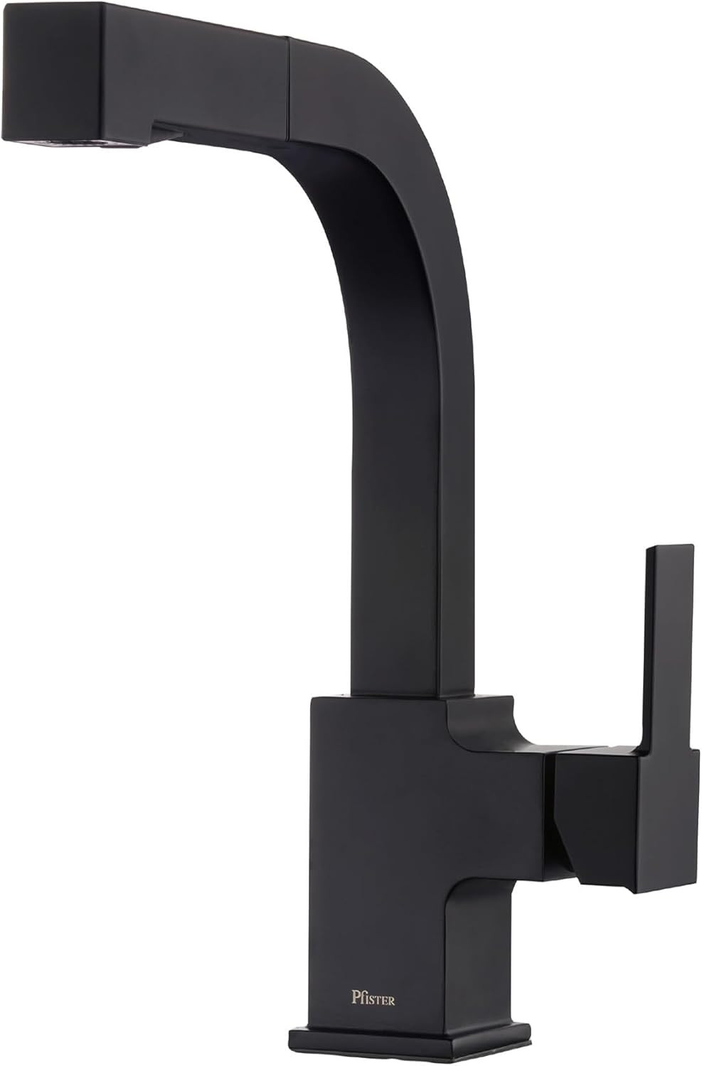 Matte Black Arkitek Kitchen Faucet with Pull Out Sprayer & High Arc Design