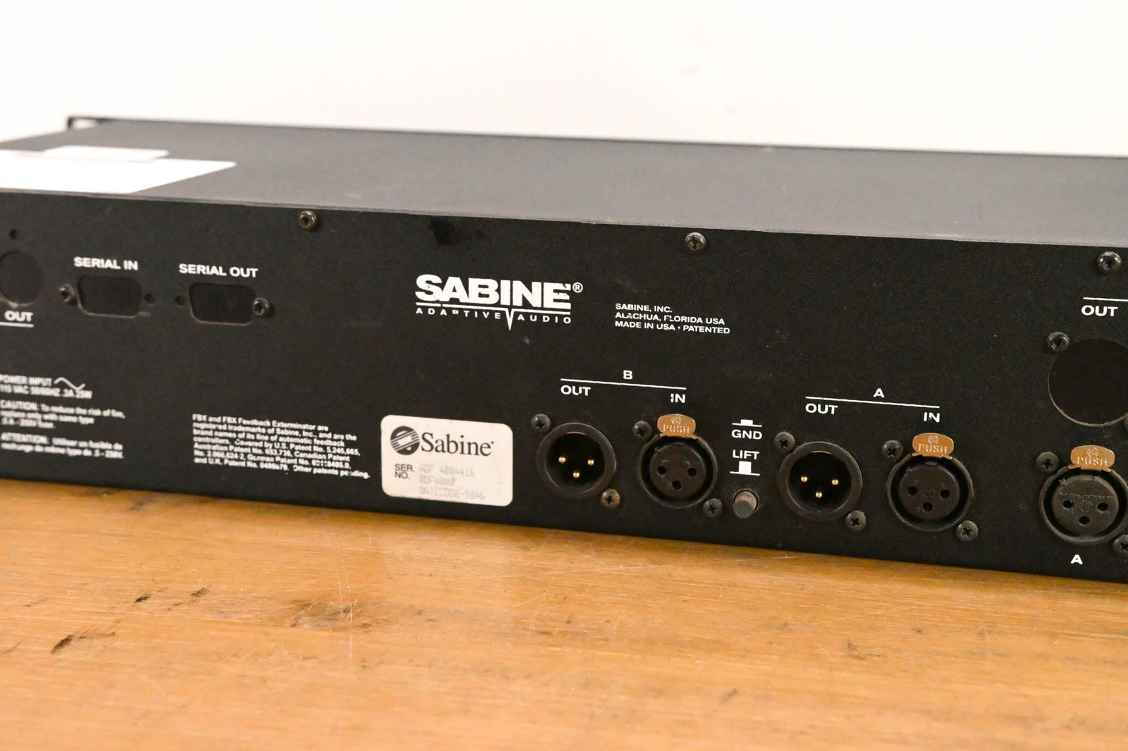 Sabine Power-Q ADF-4000 Processor CG01XU8
