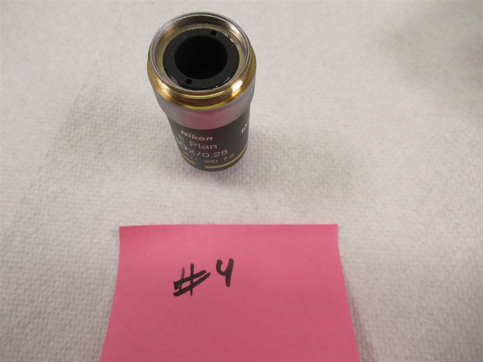 Nikon E Plan 10x 0.25 Microscope Objective Lens Eclipse Series E200