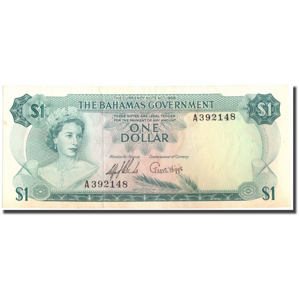 [#213998] Banknote, Bahamas, 1 Dollar, 1965, KM:18a, UNC