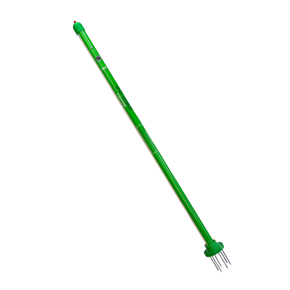 Spot Seeder Seed Dispenser Cultivator 40" Lawn Repair Tool No-Bend Seeding