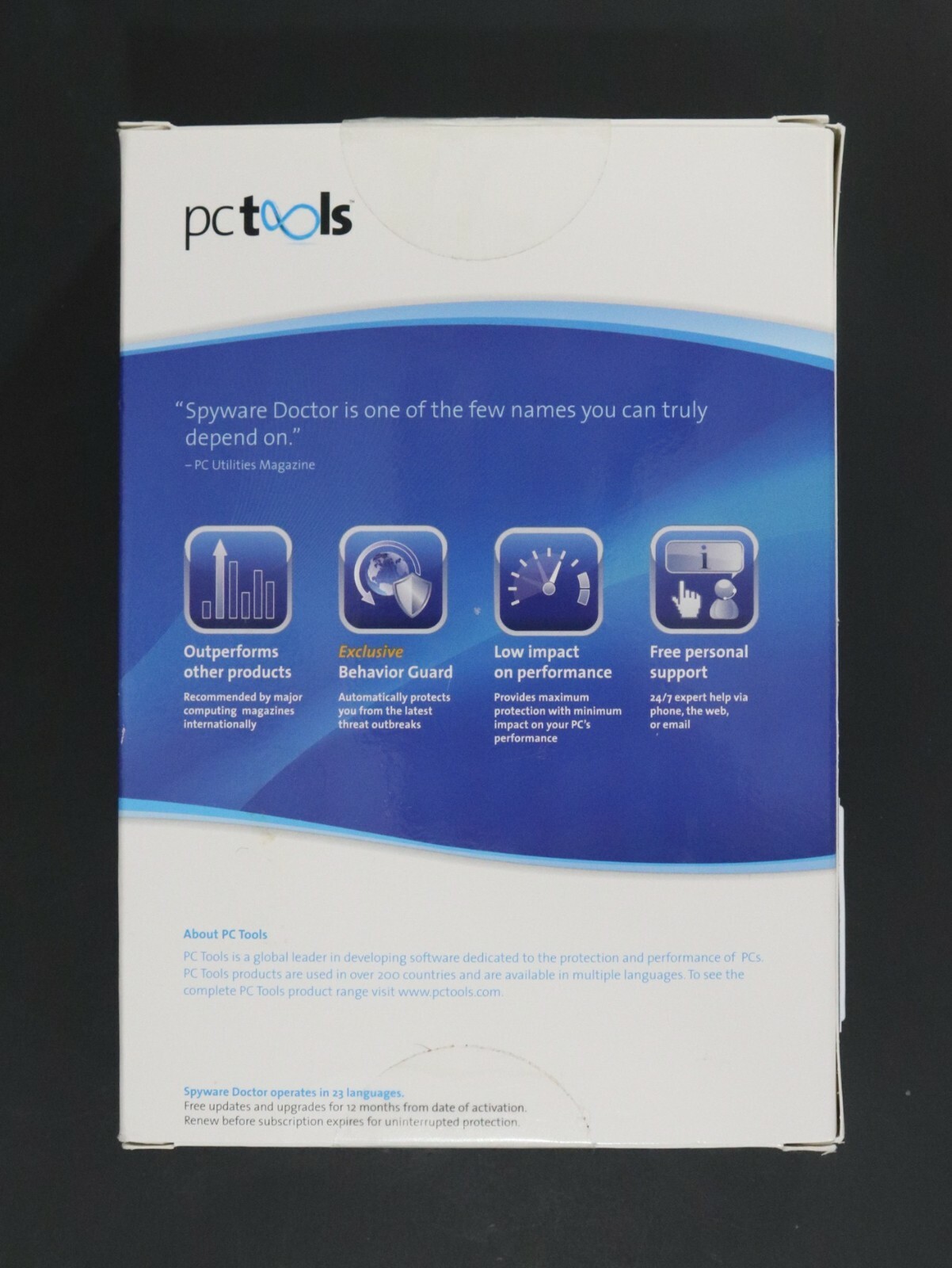 PC Tools Spyware Doctor 2008 Protects Up to 3 Computers