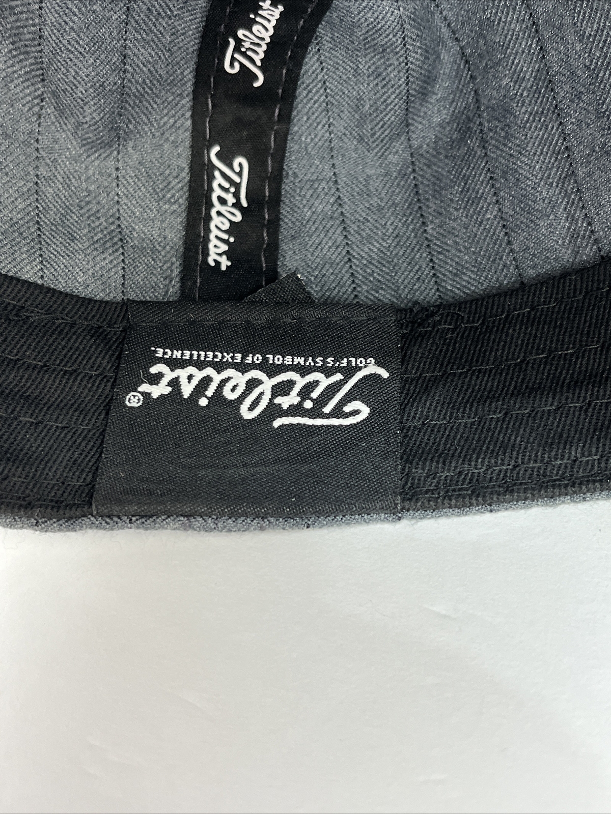Titleist Featherweight Golf Hat / Cap - Gray Strap-Back