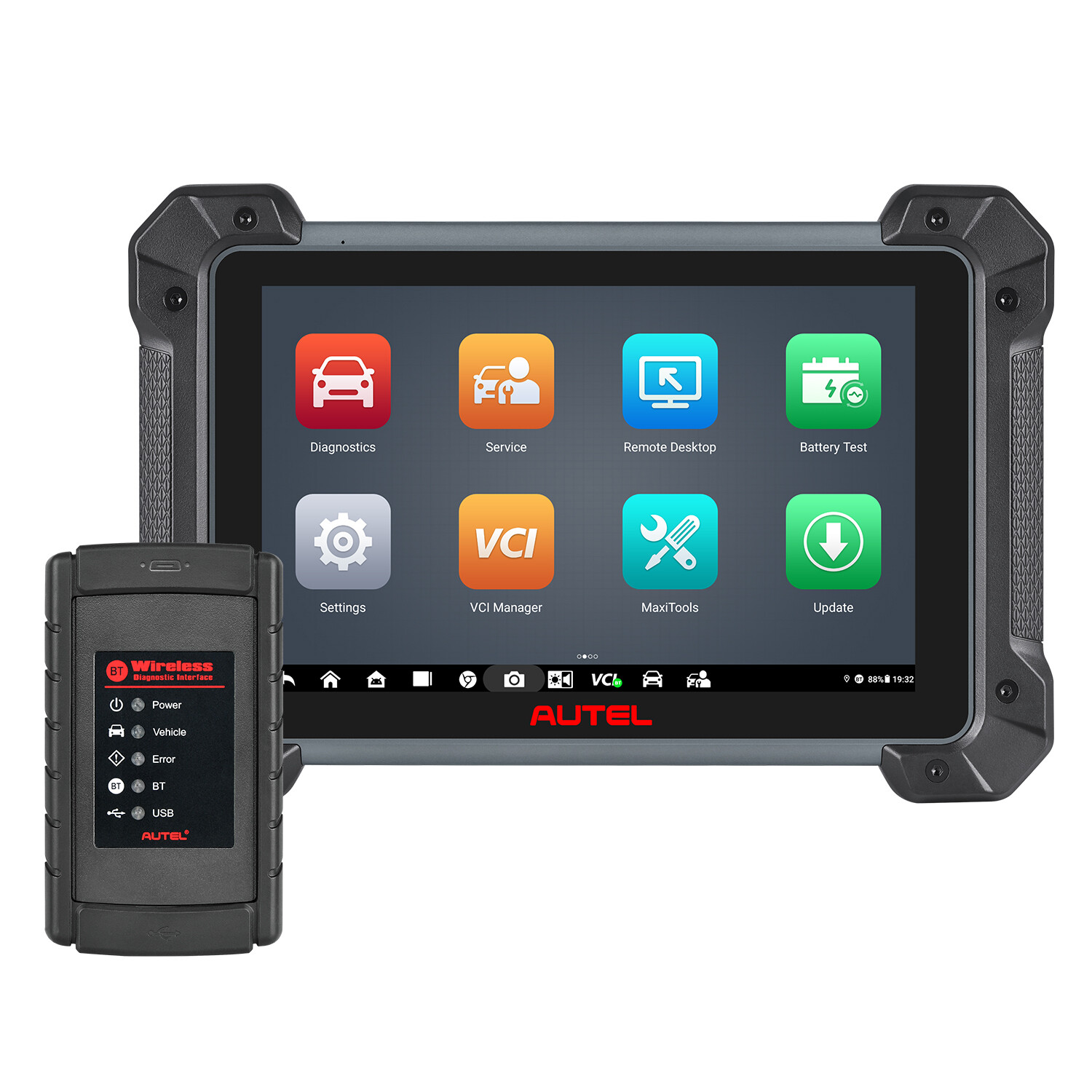 Autel MaxiCOM MK908 II as MS908S PRO II Elite PMI Coding OE Diagnostic Scanner