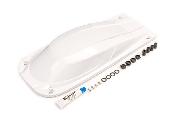 Traxxas 1/10 Disruptor Boat * Hatch, White * 10616