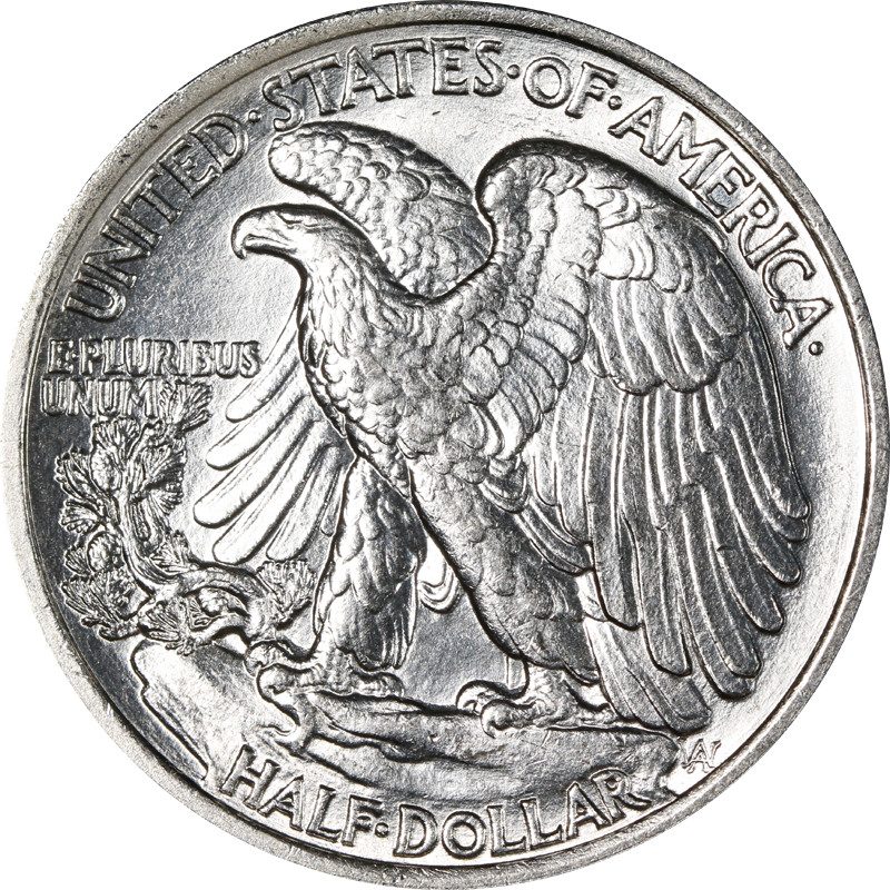 1937-P Walking Liberty Half
